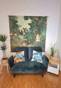 Praxis Tatiana Fischer - Innenbild - Sofa